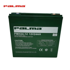 PALMA E-bike 12V 24Ah Maintenance Free Lead Acid VRLA Battery for Electric Wheelchair PMH24-12 product image