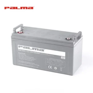 PALMA Sealed Lead Acid Maintenance-free Solar Inverter Battery 12V 100Ah PM100C-12 front view