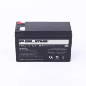 PALMA Sealed VRLA UPS Battery 12V 7.2Ah front view