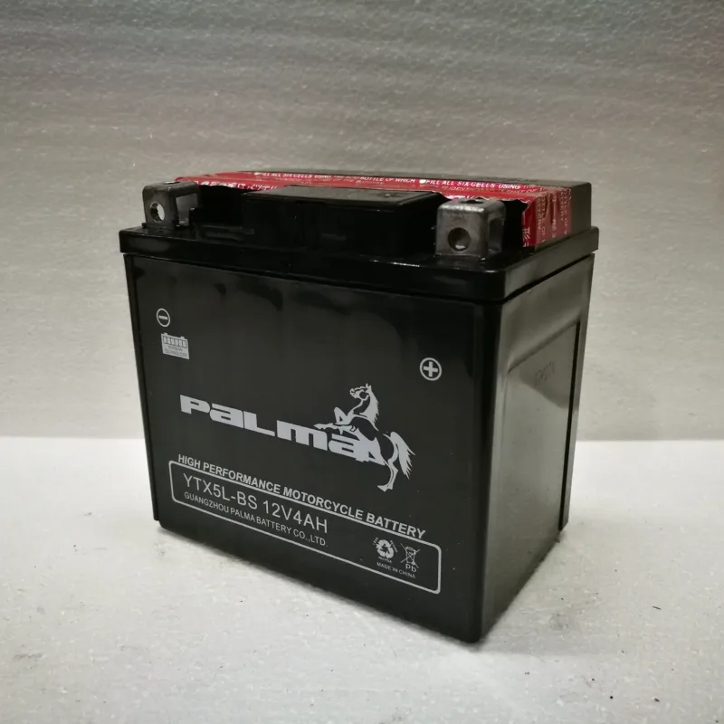 PALMA YTX5L-BS Motorcycle Maintenance Free 12V 4Ah Battery Electric Motorcycle Batteries