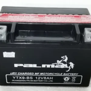 PALMA YTX9-BS 12V 8Ah Conventional Dry MF Motorcycle Battery product image