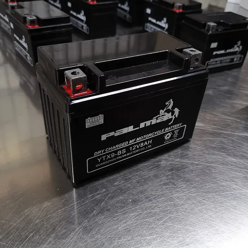 PALMA YTX9-BS 12V 8Ah Conventional Dry MF Motorcycle Battery